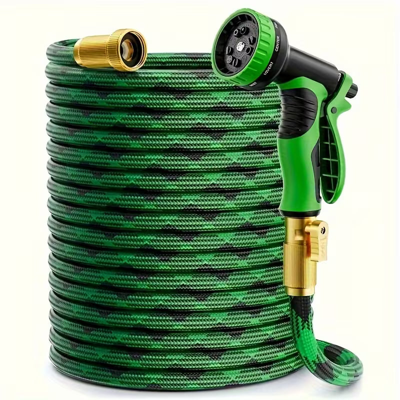 Garden Hose Pipe 50ft Magic Hose Expandable Stretch Hosepipe with Spray_Gun