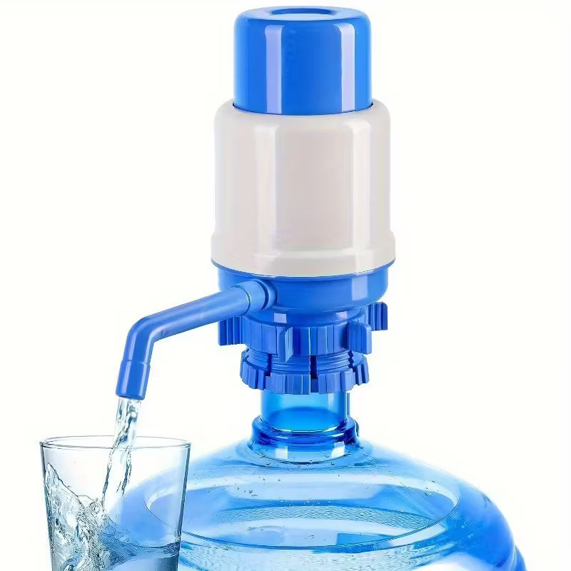 Manual Water Dispenser with Hand-Powered Pump - Portable Water Filter System, No Electricity Needed, for Home, Office, Camping, Travel - Efficient Water Filtration, Water Dispenser For Home, Office Hydration, Sleek Design, Durable Construction