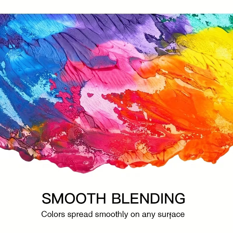 Keep Smiling Fabric Color Paints - Pack Of 12 x 12ml