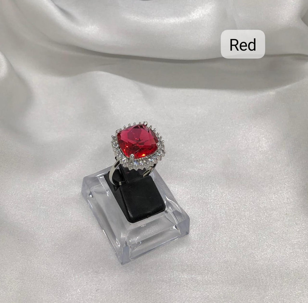 Anari yaqoot Turkish Stylish Stone Ring Turkish Design Ring for womanand Boys Fashion Stylish New Design Rings Stainless Steel /Anari Yaqoot stone /anari yaqoot gemstone/red stone.