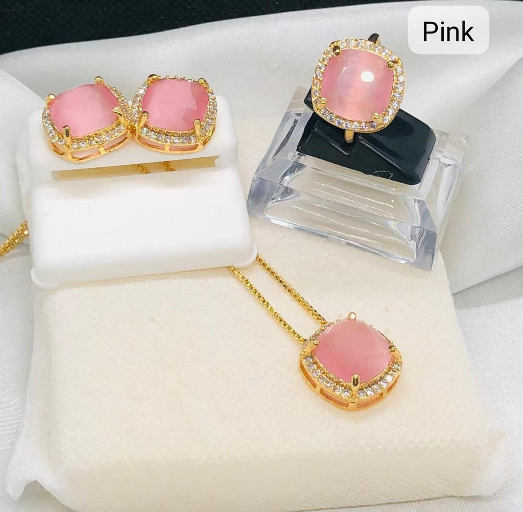 Aesthetic Accessories, Alloy Material Inlaid with Large Sparkling Rhinestones Set, with Necklaces, Rings, And Earrings, Suitable for Daily Wear, Parties, Weddings,